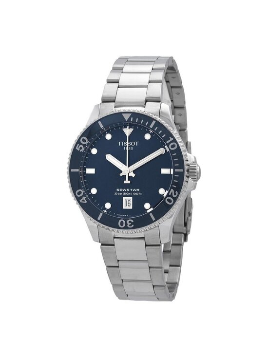 NWT Tissot Seastar Quartz Blue Dial Men\'s Watch main image 2